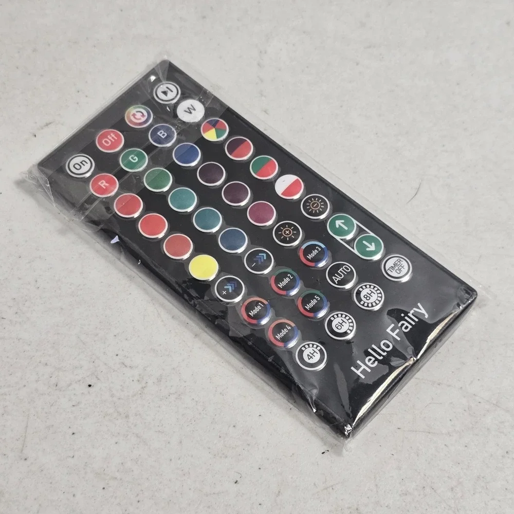 New Hello Fairy 40 button replacement remote for LED Light